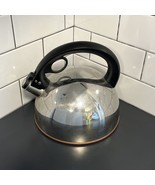 Revere Ware 1801 Tea Kettle CU03 f China Stainless Steel Copper Bottom - £22.02 GBP