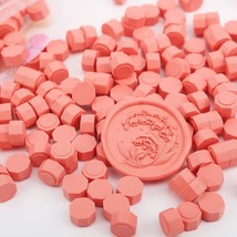 300Pcs Wax Seal Stamp Beads For Macaron Pink, New Macaron Pink Sealing Wax Beads - £10.16 GBP
