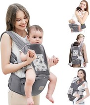 Baby Carrier Newborn To Toddler, Toddler Carrier With Hood &amp;, Infant &amp; T... - £49.42 GBP