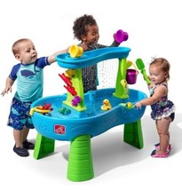 Kids Water Table Step2 Rain Showers Splash Pond Water Table Play Set Games 13Pc - £138.26 GBP