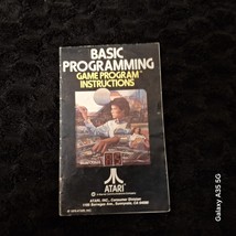 Atari 2600 Basic Programming game manual in great shape by Atari - $7.02 CAD