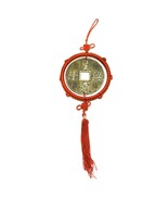 Feng Shui Handmade Brass Chinese Large Ancient Coin (3.5&quot; diam.) Hanging... - £14.21 GBP