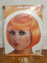 Forum Orange Bob Wig Cosplay Costume Anime Halloween Party Hair - $6.76