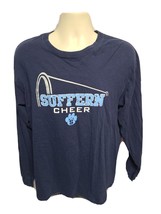 Suffern High School Cheer Adult Large Blue Long Sleeve TShirt - £11.69 GBP