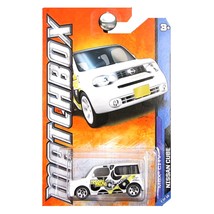 Matchbox 2011-22 MBX City Nissan Cube White 1:64 Scale - $28.88