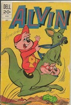 Alvin #8 ORIGINAL Vintage 1964 Dell Comics Alvin &amp; The Chipmunks - $19.79