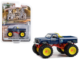 1986 Dodge Ram D-250 Monster Truck Dark Blue &quot;Deadly Intent&quot; &quot;Kings of C... - $23.64