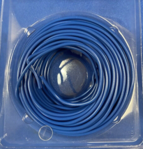 50FT, 18 AWG Blue Copper Primary Wire - £10.11 GBP