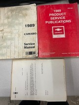 1989 Chevy Chevrolet Camaro Ss Z28 Rs Service Shop Repair Manual Set - £71.10 GBP