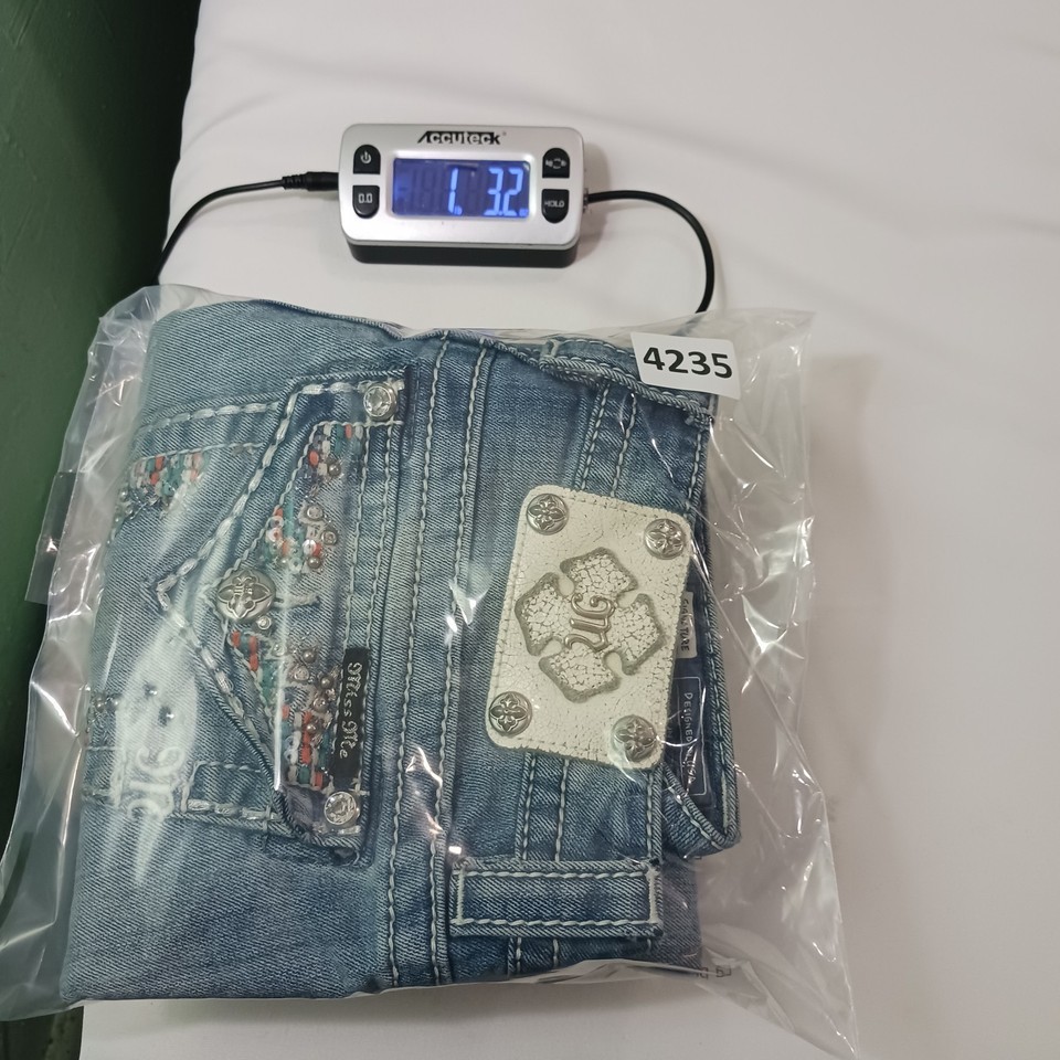 MISS ME JP8242B Signature Bootcut Women's Blue Cotton Blend Jeans Sz 26 (29×30) Item image 10