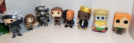Funko Pops Lot Of 8 Loose Assorted Oob Potter Naruto Minnion Fortnite Fallout - £25.42 GBP