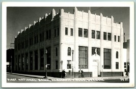 RPPC First National Bank Klamath Falls Oregon OR 1946 UNP Postcard F16 - £8.52 GBP