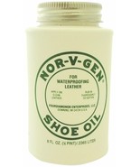 NOR-V-GEN SHOE OIL Norwegian Waterproofing Conditioner Boot Shoe Leather... - £34.24 GBP