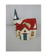 Memories Collection Illuminated Light Up Porcelain Country Church 7.5&quot; x... - $20.36 CAD