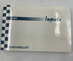 2004 Chevrolet Impala Owners Manual Handbook OEM D01B17056 - $17.99