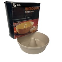 Anchor Hocking Microware Baking Ring 2.5 qt No PM 459-T1 Vintage Very Nice - €7,97 EUR