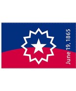 Juneteenth With Date Flag - 3x5 Ft - £15.66 GBP