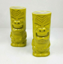 Vintage Ceramic Tiki Mug Hawaii Spirit Cruises Set of 2 Mugs 7.5&quot; Rare - $31.99