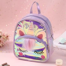 Cute Unicorn Waterproof TPU School Bag Jelly Backpack Children Kids Lovely Anima - £17.71 GBP