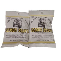 Claeys Lemon Drops Old Fashion Hard Candy 2 bags - $12.86