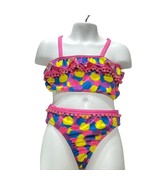 LILY &amp; DAN Swimsuit 2 Piece Bandeau Kids Size M - $152.86 MXN