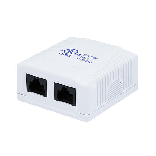 Monoprice 7091 MONOPRICE SURFACE MOUNT BOX CAT5E DOUBLE - $27.22