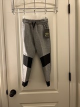 Athletic Works Boys Knit Jogger Track Pants Gray &amp; Black  - $18.24+