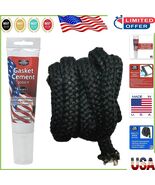 Complete Wood Stove Replacement Gasket Kit - 3/4&quot; Rope &amp; Adhesive Included - $849.12 MXN