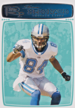 Shaun Mc Donald Detroit Lions Wr 2008 Topps Rookie Progression Card # 148 - $1.63