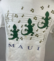 Vintage Hawaii T Shirt Single Stitch Tee Maui USA Logo Crew Men’s Large 90s - £15.73 GBP