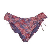 NEW Swimsuit bottoms sz XL 16/18 pink floral cheeky ties womens bathing ... - $11.88