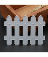 Fence Metal Frame cutting die DIY scrapbooking/card making/embossing tem... - $8.40 CAD