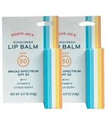 2-Pack Trader Joe&#39;s Sunscreen Lip Balm, Broad Spectrum SPF 30, Citrus Sc... - $359.36 MXN