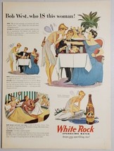 1946 Print Ad White Rock Sparkling Water Psyche the Fairy with Wings - £10.97 GBP