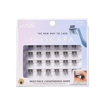 KISS Falscara Multipack False Eyelashes, Lash Clusters, &#39;Lengthening Wis... - $10.88