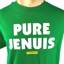 Krux Pure Jenuis Genius NHS T-Shirt size Large Mens Skateboard Trucks Ei... - $26.93