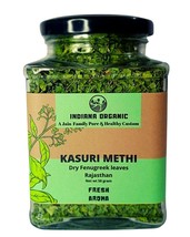 Pure Herbs Fenugreek Leaves &amp; Kasuri Methi Powder For Indian Cooking 50 Gram - £14.85 GBP