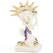 Lenox Tweety Statue Of Lady Liberty Figurine Patriotic July 4th Looney Tunes NEW - £48.50 GBP