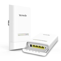 Tenda 5GHz AC867 Long Range Smart Manage Outdoor CPE, 12dBi, 5km+|Point to Point - £60.56 GBP