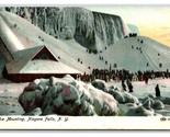 Frozen Ice Below Niagara Falls New York NY UNP  DB Postcard P26 - $2.92