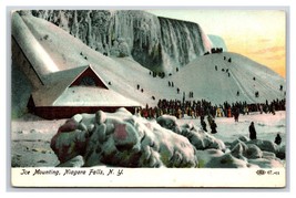 Frozen Ice Below Niagara Falls New York NY UNP  DB Postcard P26 - £2.33 GBP