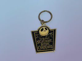 Disney The Nightmare Before Christmas Brass Keychain - $4.99