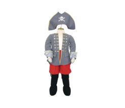 Travis Dress Up By Design Kids Costume Captain Pirate Multicolor Size 9-11 Yrs - £32.31 GBP