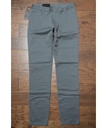 Armani Exchange A|X P43 Men Slim Fit Gray Stretch Cotton Chino Pants 40L... - $69.45 CAD