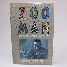 Signed Zoo Man Inside The Zoo Revolution By Terry L Maple HC Book With DJ 1993 - £28.78 GBP