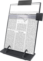 Desktop Document Book Holder with 7 Adjustable Positions Paper Holder Copy Stand - £15.13 GBP