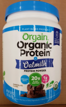 Orgain Organic Vegan Protein Powder + Oat Milk, Chocolate - 20g Plant Ba... - $24.25