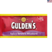 Spicy Brown Mustard Packets 0.32 oz - Pack of 500 for Culinary Excellence - $1,316.17 MXN