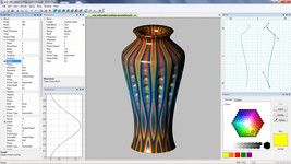 PotterDraw Design your own pottery for 3D printing in full color Software Downlo - £13.18 GBP