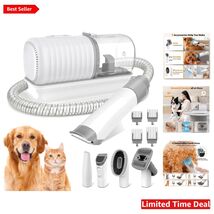 Ultimate Pet Grooming Kit: Electric Clipper, Brush &amp; Vacuum for Easy Cle... - $144.49